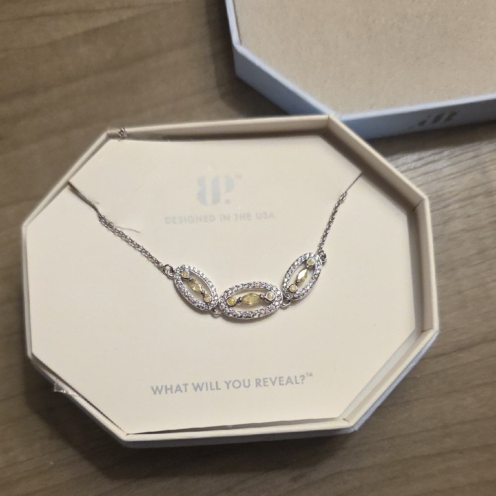 Elegant Gold and Silver Necklace